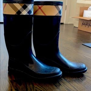 Burberry Nova Check Wellies size 40